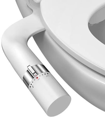 Bidet-Aufsatz Für Toilette – Kaltwasser-Bidet Mit Doppeldüsen-Reinigungsmodus, Einstellbarer Wasserdruck, Bidet-Toilettensitz-Aufsatz Für Front- Und Heckwäsche(15/16)
