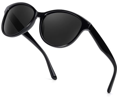 SIPHEW Sonnenbrille Damen Polarisiert Klassische Damen Sonnenbrille mit UV400 Schutz für Frauen