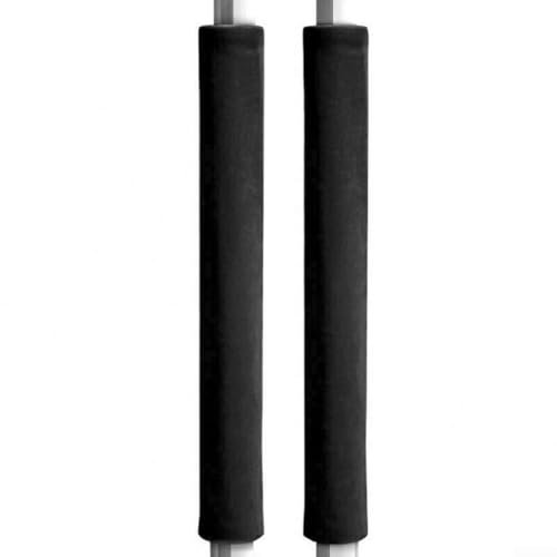ReachMall Kitchen Appliance Handle Cover Set, 2X Covers for Fridge and Oven Handles (Black)
