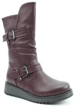 Heavenly Feet Hannah Womens Chocolate Calf Boot