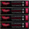 XOC Cleansing Charcoal Toothpaste (4 x 100ml) Whitening