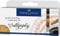 Faber-Castell 167506 Tuschestift Pitt Artist Pen Calligraphy Set, 2,5 mm, 6er Etui, Mehrfarbig