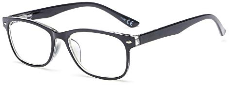 Suertree Anti-blaue Lesebrillen Sehhilfe Augenoptik Feder Scharnier Brille Lesehilfe für Damen Herren von 2.0x BM161