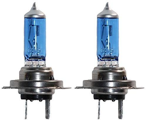GRANT 2 Leuchtmittel für Scheinwerfer, 12 V, 100 W, superweiß, Halogenlampe, 5000 K (H7), 2 Stück