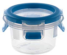 EMSA 508550 Clip & Close Frischhaltedose| 0,15 L| Rund| 100 % Dicht | Besondere Frische-Dichtung| 100 % Hygienisch