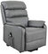 Angel Mobility Electric Power Riser and Recliner Bonded Leather Armchair Lift Mobility Chair (Grey)