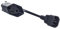 DINIC Stromkabel Netzkabel Schweiz Typ J auf C14, Adapterkabel, 0,75mm², 0,30m