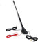 Vecys DAB DAB + Autoradio Antenne FM/AM Radioantenne Montieren Sie die Autodachantenne Verstärker SMB zu DIN Adapter RG174 5 m 16.4 ft Kabel kompatibel mit Digital Radio Pioneer Kenwood Alpine JVC