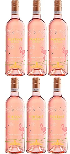Fortant der France Merlot Rosé Edition Roséwein Wein halbtrocken Frankreich (6 Flaschen)