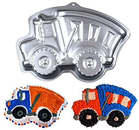 SADYFON 3D-Kuchenform aus Aluminium, LKW, Auto, Kuchendekoration, Geburtstag, Hochzeit, Jahrestag, Party, Kuchen-Backwerkzeug