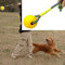 FANGHUIER Dog Rope Ball Ball on a Rope Dog Toy Natural Elastic Rubber Dogs Balls Chew Toys for Small Dogs（7cm）