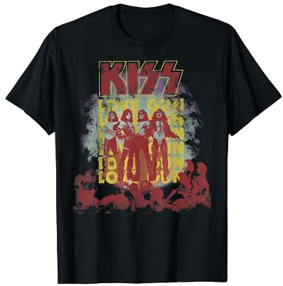 KISS - Love Gun Repeat (rot) T-Shirt