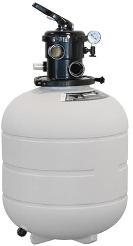 Suinga Sandfilteranlage Millennium, Poolreiniger, Oberer Auswahlventil inklusive. (Ø 430 mm - Ausgänge 1½)