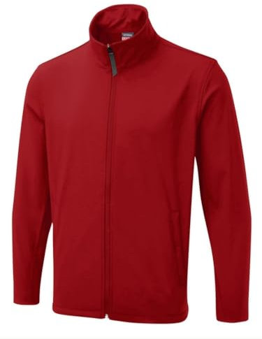 Uneek UX10 The UX Printable Soft Shell Jacket - Red - 3XL