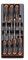 Beta T221 7 Piece Slotted/Phillips Screwdriver Set in Plastic Module Tray