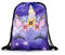 BouGPeng Einhorn Turnbeutel für Kinder Mädchen Kindergarten Sportbeutel Wasserdicht Schwimmbeutel Sportrucksack Sporttasche Rucksack Tasche Turnbeutel für Schule Freizeit Reise - 42x34 cm