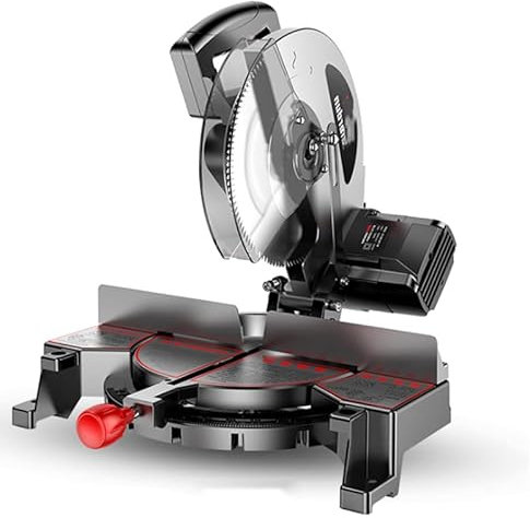 PAKLIF 10-Zoll-Elektro-Multifunktions-Aluminium-Sägemaschine 2180W Edelstahl-Aluminium-Holz-Gehrungssäge