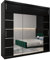 ABIKSMEBLE Armoire Porte coulissante Miroir Verona 4 - Dressing Chambre Adulte - Penderie Vetement Dressing - Garde Robe - Placard Chambre - Armoire 3 Portes - Closet