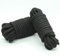 WUWYOUWL Weiches Baumwollseil, 8 mm, vielseitig einsetzbar, langlebig, langes Seil, Allzweckseil, Bastelseil für Wand, Garten, Pflanzenaufhänger, Stricken, Zuhause, Basteln, Dekoration (10 m, schwarz)