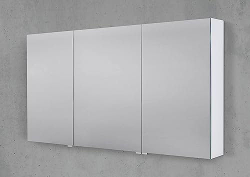 Intarbad ~ Spiegelschrank 130 cm 3 Türig ohne Beleuchtung