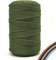 FORBELL Makramee Garn, 3mm x 300m Premium Baumwollgarn, DIY Handwerk (Armeegrün, 3 mm x 300 M)