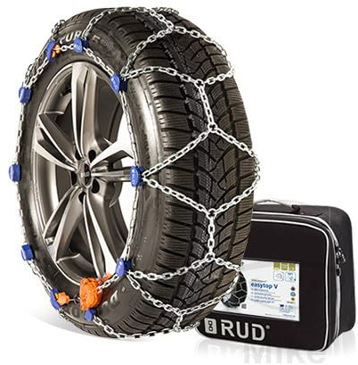 RUD 4717522 Paar Schneekette Kompatibel mit VW Golf 4 Schrägheck 1J1 145/80R14 155/65R15 155/80R13