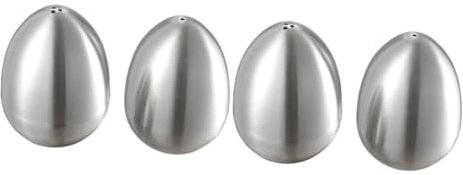 TOPBATHY 4piezas Dispensadores De Especias Inoxidable Forma De Para Pimienta y Condimentos Cocina Diseño y