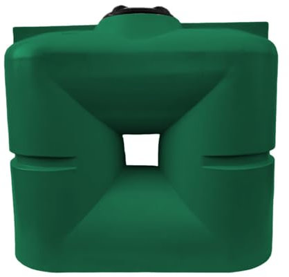 Varile Serbatoio acqua potabile da 1000 l, serbatoio da parete, filettatura interna integrata da 1, senza BPA, prodotto in UE, adatto per alimenti (verde)