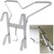 Heavy Duty Ladder Stand Off V-Shaped Ladder Stay - Easy to Install & Disassemle, Standoff C-Shape Downpipe Brackets Fits Universal Ladder, Incease Ladder Safety