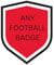 Edible ANY FOOTBALL TEAM badge cake Toppers Cake decorations up to 7.5 uncut premium icing paper - ANY TEAM/Premier/Scottish/English Etc - United/City/Athletic/town