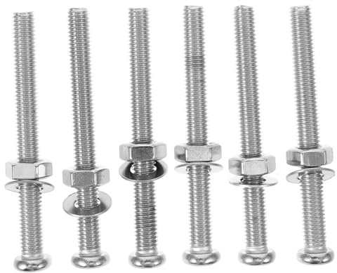 Milisten 6pcs Swimming Pool Ladder Fasteners Pool Ladder Screws Hardware for Stairs
