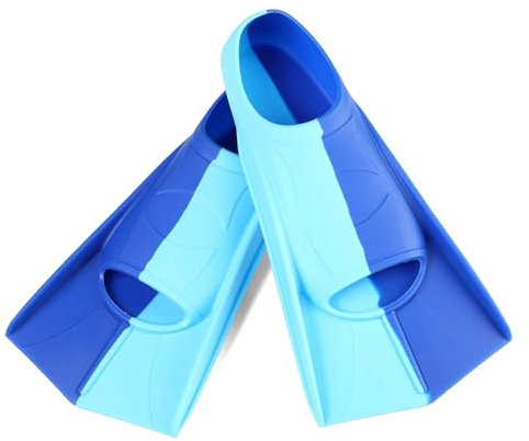 Palmes d'entraînement de natation en silicone, palmes courtes de taille de voyage pour plongée avec tuba, piscine, homme, femme, enfant, voyage