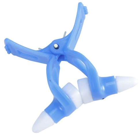 ABOOFAN 5 Piezas Corrector de Nariz Clip Moldeador de Nariz Abs Azul Compacto y Flexible para Moldear la Zona Nasal y Reducir las Aletas Nasales