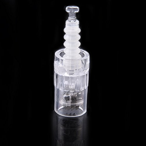 Delaman Microneedling Nadeln 10 Stück 36 Pins Ersatz Dermapen Nadeln Micro Nano Nadeln Kartuschen Ersatzteile Microneedling Nadelpatronen Ersatznadeln