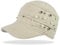 dy_mode Schirmmütze Damen Mütze Strickmütze warme Wintermütze mit Kunstperlen-Nieten Verzierung - A082 (A092-Creme)