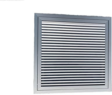 Rejilla de recogida de aluminio portafiltro 595 x 595 para cuadritos 600 x 600 mm