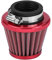 Fydun Filtro Aria Moto, Filtro Aria Collo Piegato 38mm per Scooter Ciclomotore ATV Quad Dirt Pit Bike(Rosso)