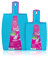 Kochblume Falt-Schneidbrett S & L 2er Set | Spülmaschinenfest | BPA-frei | Rutschfest & messerfreundlich | Farbe: türkis