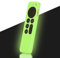 LEFXMOPHY Glow Green Remote Case Cover Replacement for New Apple 4k TV Siri 2nd 2021 Series 6 6th Generation/Siri 3rd 7 7th Gen 2022 Remote, Silicone Skin Glow in Dark with Lanyard