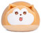 Ubaywey Shiba Inu Plüsch Fat Shiba Inu Plüschkissen Anime Hund Kuscheltier Plüschtier Spielzeug Entzückendes Umarmungs-Schlafkissen für Kleinkinder Kinder Freunde 30 cm