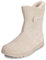 VITAFORM® Lammfellstiefel Veloursleder | Flauschige und wärmende Boots für Damen I Bequem auch für breite Füße I Winterboots in tollen Farben I Offwhite Gr. 42