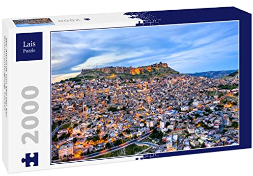 Lais Puzzle Die Altstadt von Mardin bei Sonnenuntergang, Türkei 2000 Teile