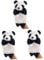 Toyvian 3 Pz Marionette Burattino Che Racconta Storie Burattino Di Mano Del Gioco Di Ruolo Pupazzo Di Panda Burattino Della Marionetta a Mano Bambino Peluche Carino