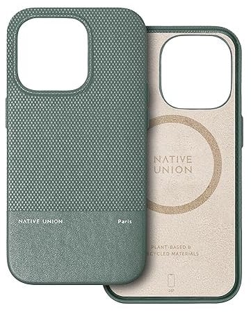 Native Union (Re Classic Case – MagSafe Compatible with Built-in Magnets – Recycled & Plant-Based Materials – Ultra-Durable with 6ft / 1.8m Drop Protection for iPhone 14 Pro Max (Slate Green)