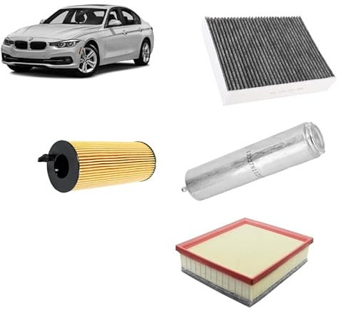 Kit tagliando 4 filtri per BMW Serie 3 F30 316d 318d 320d 325d 2011+