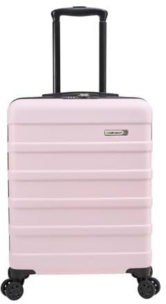 Cabin Max Anode 55x40x20 cm Valise à Main légère avec Coque Rigide - 4 Roues, Serrure à Combinaison, Rosa 40L