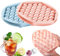 Mini Eiswürfelformen, Runde Eiswürfelform, 1in x 74 Stück Eiswürfelform für Eiswürfel, Eiswürfelbehälter mit deckel für Gefrierschrank Kreis, Eis, Cocktail, Whiskey, Kaffee (2 Tabletts)