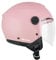 CGM Unisex Kinder Mini Jethelm, Rosa matt, YXL (53-54cm)