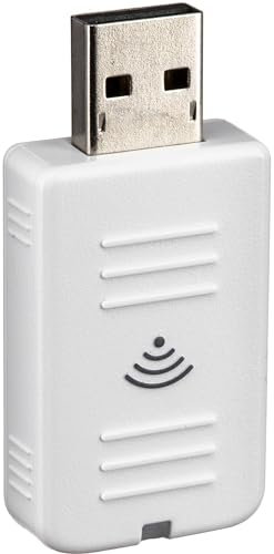 Kindsion Module LAN sans fil ELPAP10 pour projecteur Epson BrightLink 685Wi/ 695Wi/ 710Ui/ Pro 1450Ui, EX3260, EX5240, Home Cinema 760, PowerLite 107/108, Pro EX9210, Pro G7000W