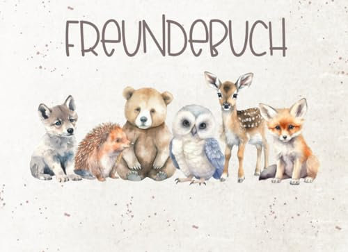 Freundebuch Waldtiere